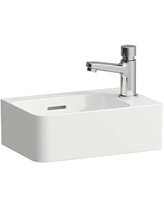LAUFEN Val hand H8152800001061 under, with overflow, tap hole on the right, white