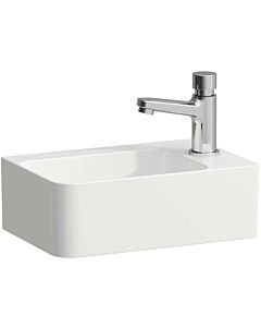 LAUFEN Val H8152804001141 lave-mains sous, sans trop-plein, trou à droite , blanc LCC
