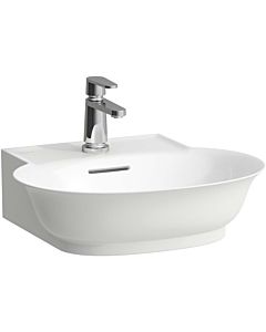 LAUFEN The new classic countertop H8168527571041 washbasin H8168527571041 50x45cm, ground underside, with overflow, with 2000 tap hole, matt white