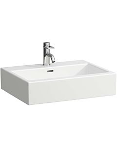 LAUFEN Living City washbasin 8174340001081 60 x 46 cm, sanded, white, 3 tap holes