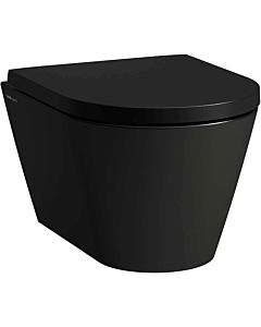 LAUFEN Kartell Wand-Tiefspül-WC H8203337160001 schwarz matt, spülrandlos, Form innen rund