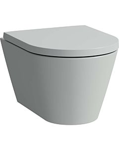 LAUFEN Kartell Wand-Tiefspül-WC H8203337590001 grau matt, spülrandlos, Form innen rund