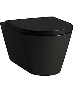 LAUFEN Kartell Wand-Tiefspül-WC H8203377160001 schwarz matt, spülrandlos, Form innen rund