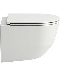 Laufen Pro Wand Tiefspül WC Compact, weiß, Spülrandlos, Ausladung 49 cm