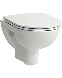 LAUFEN Pro Wand-Tiefspül-WC H8219524000001 spülrandlos, 36x49cm, Ausladung kurz, weiß LCC