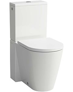 LAUFEN Kartell Stand-Tiefspül-WC H8243370000001 weiß, spülrandlos, für Kombination, Form innen rund