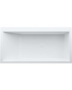 LAUFEN Kartell Einbau-Badewanne H2233310006161 170 x 86 cm, Ecke rechts, mit LED-Beleuchtung, weiß
