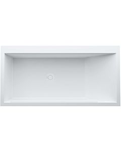 LAUFEN Kartell Einbau-Badewanne H2243310006161 170 x 86 cm, Ecke links, mit LED-Beleuchtung, weiß