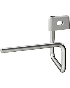 LAUFEN Val towel H3812800040001 17.5cm, for hand basin, shelf on the left, chrome-plated