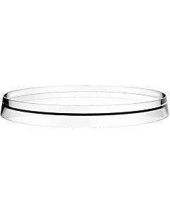 Laufen Kartell Ersatz-Deko-Disc H3983350840021 Kristallklar, für Standsäulen-Badmischer, Ø 275 mm