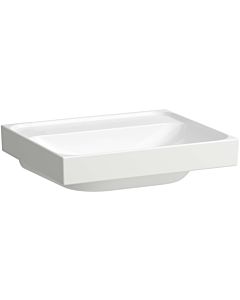 Laufen Meda lavabo H8101124001121 55x46cm, à encastrer, sans trop-plein, sans trou pour robinetterie, blanc avec LCC