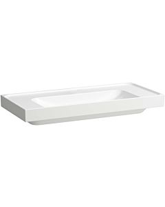 Laufen Meda countertop washbasin H8161197571121 100x46cm, without overflow, without tap hole, matt white