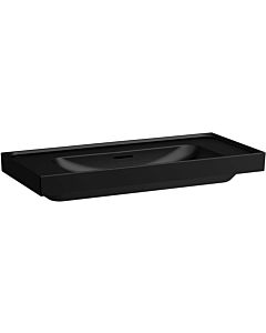 Laufen Meda countertop washbasin H8161197161091 100x46cm, with overflow, without tap hole, matt black