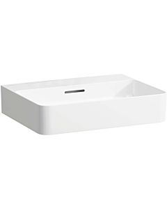 LAUFEN match0 Val washbasin H8162827571091 55 x 42 cm, matt white, without tap hole, with overflow