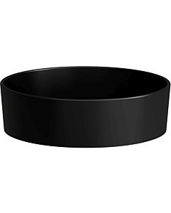 LAUFEN Kartell vasque H8123317161121 42x42x13,5cm, sans trou pour robinet / sans trop-plein, noir mat