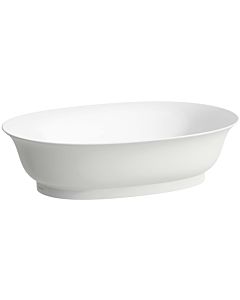 LAUFEN La nouvelle vasque classique H8128527571121 55x38cm, sans trou pour robinet, sans trop-plein, blanc mat