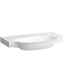 LAUFEN Le nouveau lavabo classique H8138557571421 sous, sans trop-plein, sans trou pour robinet, blanc mat