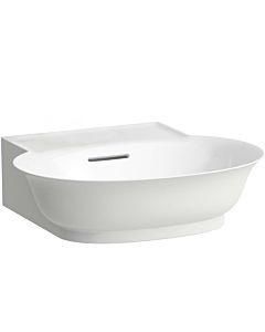 LAUFEN The new classic countertop H8168524001091 washbasin H8168524001091 50x45cm, ground underside, with overflow, without tap hole, LCC