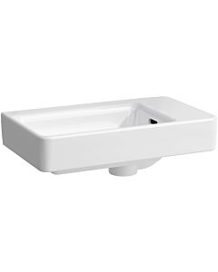 Laufen Pro s lave-mains H8159540001091 48x28cm, vasque gauche, blanc , trop-plein, sans trou pour robinet