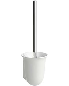 LAUFEN The new classic WC brush set H8738527570001 12.5x14.5x14.5cm, with toilet brush, matt white