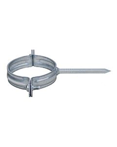 Loro Loro -x pipe clamp 00990.040X DN 40, hot-dip galvanized steel, with striker