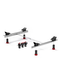 Mepa Wannenfuss WS-Plus 110010 mit ADS, für Stahlbadewannen bis 180x80 cm