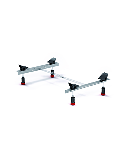 Mepa Wannenfuss WSuni 110015 mit ADS, für Stahlbadewannen bis 180x80 cm