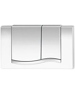 Mepa MEPAwave flush plate 420506 gloss chrome-plated, for concealed cistern A21/E21, 2 quantities