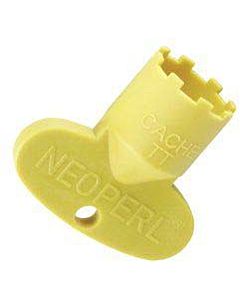 clé de service de cache Neoperl 09915046 TT / M 16,5x1, jaune, pour l&#39;installation du régulateur de jet