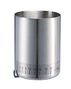 Neoperl tasse à mesurer 98100090 72x100x0.6mm, en INOX