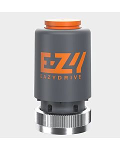 EAZY Drive elektrischer Stellantrieb Fussbodenheizung 230 V, stromlos geschlossen, RAL 7012 Basaltgrau