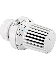 Oventrop Uni XD thermostat 1011374 7-28 degrees C, white, with liquid sensor, without zero setting