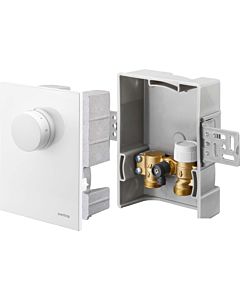 Oventrop Unibox room temperature control 1022722 white, with thermostat