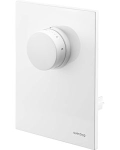 Oventrop Unibox Abdeckung 1022777 Echtglas weiß, mit Thermostat