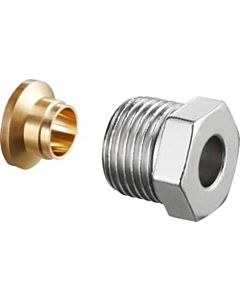 Oventrop Ofix CEP compression fitting 1027151 nickel-plated brass, G 3 / 8x10mm, for IT