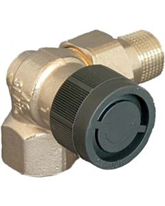 Oventrop series A thermostatic valve 1181392 DN 15, angle corner, left, nickel-plated brass