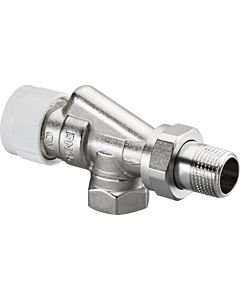Oventrop series AV 9 thermostatic valve 1183904 nickel-plated brass, DN 15, axial