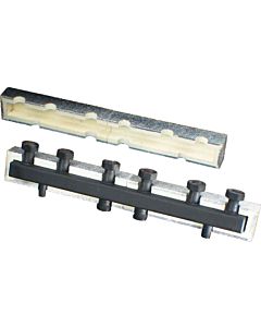 Oventrop distribution bar 1351582 for 2 heating circuits DN 25, DN 25, steel, with insulation