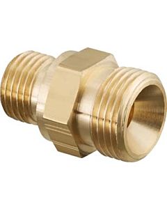 Oventrop Ofix-Oil double nipple 2080050 G 2000 / 4xG 3/8, inner cone on both sides, brass