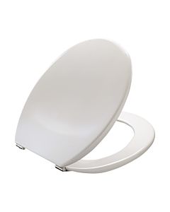 Pressalit Objecta WC siège-54011 D43999 blanc Polygiene, avec couvercle, standard, plug-in D43 de charnière, en acier inoxydable