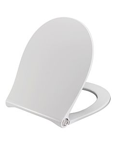 Pressalit WC seat 970000-BL6999 white, Universal tilt Universal hinge D06, stainless steel, lift-off, with lid, soft-close