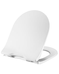 Pressalit Objecta D Pro WC seat 998011-DF7999 white polygiene, fixed hinge DF7, stainless steel, with cover, standard