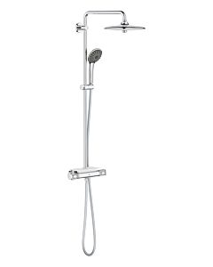 Grohe Vitalio Joy 260 shower system 26403002 with thermostat, chrome, wall mounting