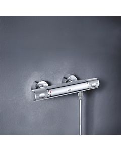 Grohe Precision Feel thermostatic shower mixer 34790000  1/2", wall-mounted, chrome, Ecojoy
