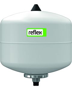 Reflex membrane pressure expansion vessel 7307700 refix 8 DD, 8 liters, process water, incl. T-piece