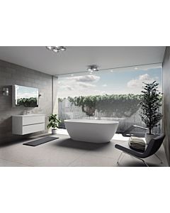 Riho Bilbao freestanding bath B118001105 matt white, 170x80cm, with paneling