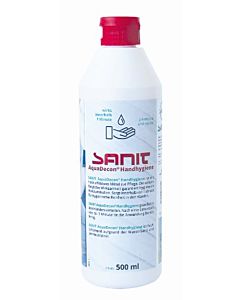 Sanit AquaDecon hand hygiene 3381 bottle 500ml