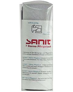 Sanit 7 star care cloth cleaning cloth cleaning cloth 3068 2000 Dose , sensitive surfaces Microfibre cloth