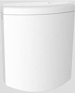 Sanit Bonito Duo cistern 91A04010099 white, with angle valve, 2-volume-operation