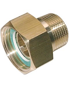 Syr - Sasserath special screw connection 0816.20.901 G 3/4 with 3/4 &quot;union, nickel-plated